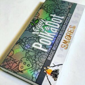 VEGAN POLKA DOT MAGIC MUSHROOM BELGIUM CHOCOLATE BAR – SMOPES